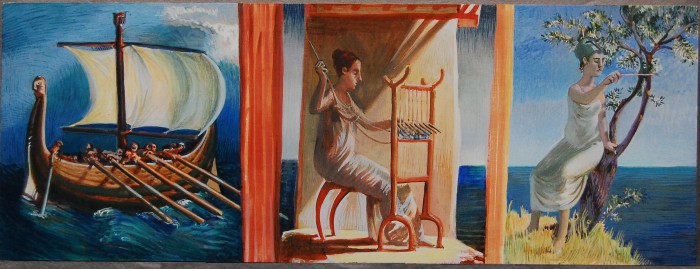 Odyssey Tryptich Middle