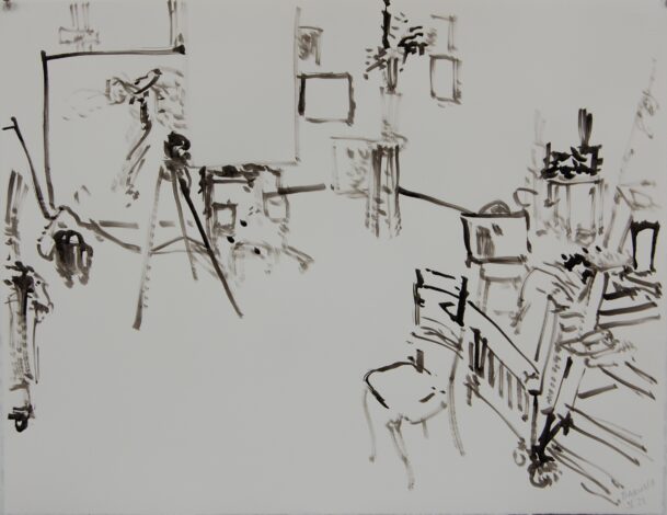 My studio Feb 2021