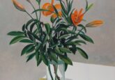 Asian Lilies – Yellow Sponge