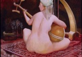 Tantra Egg Tempera on Canvas 2003 22x22